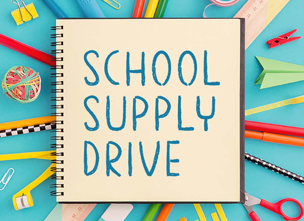 School supply drive