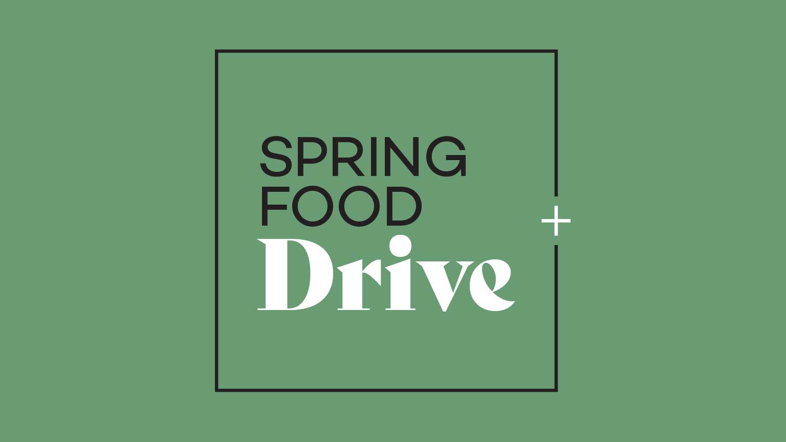 Spring Food Drive
