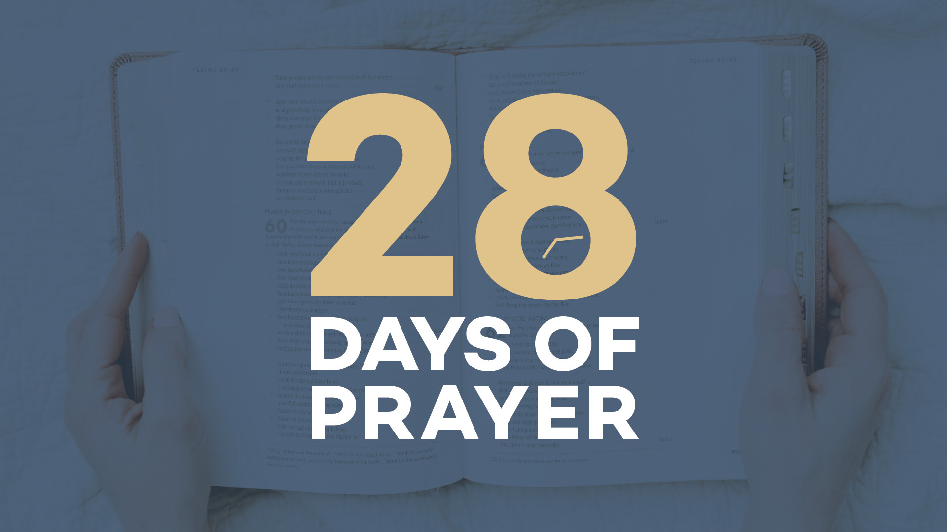 28 days of prayer