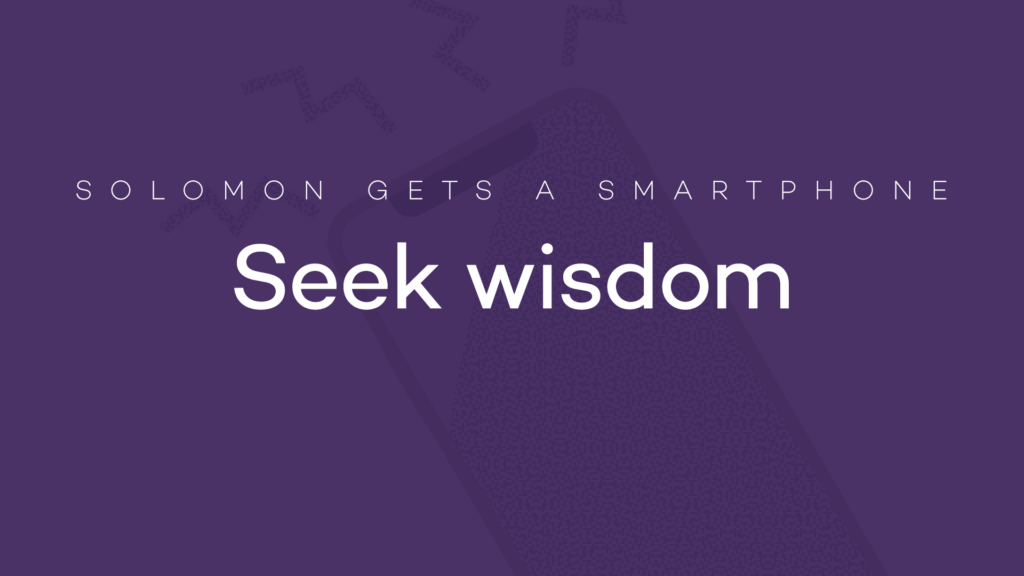 Seek Wisdom